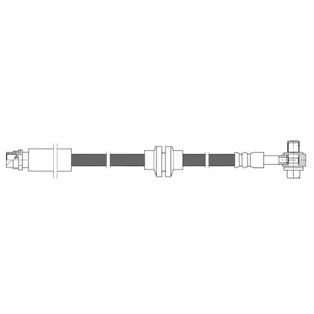 Centric Parts Brake Hoses, 150.62193 150.62193